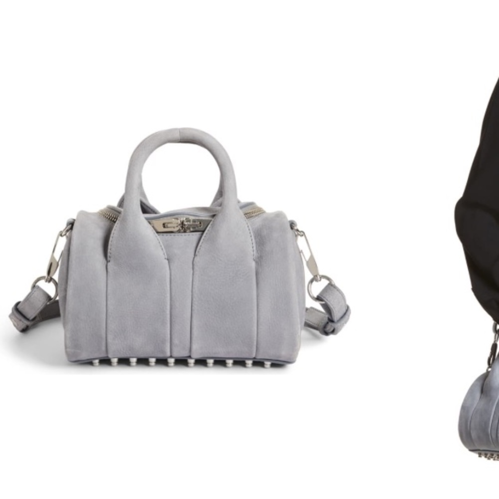 Mini Rockie Alexander Wang - nickel leather